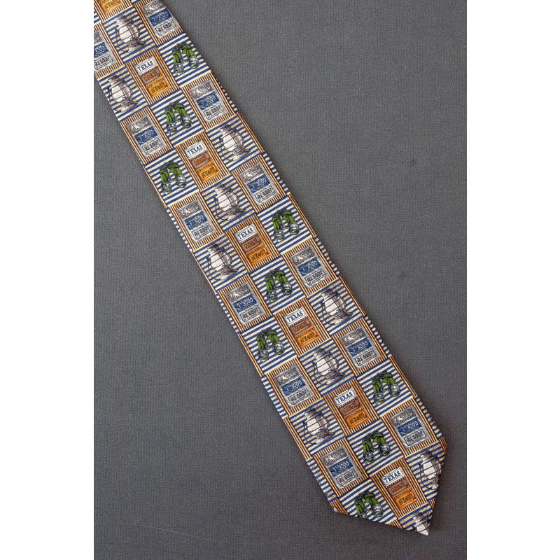 Lanterns, Binoculars & License Plates - Necktie