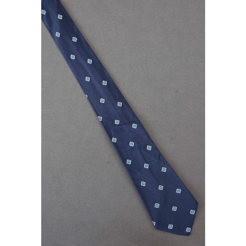 Blue Diamonds - 1940's 1950's Vintage Navy Tie