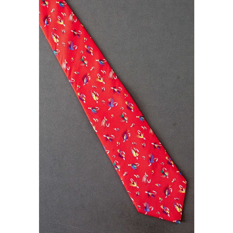 Gone Fishing - Silk Fly Guy  Alynn Neckwear