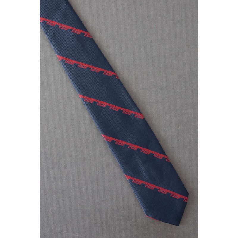 DHL Striped Repeat - 1980's Skinny Necktie
