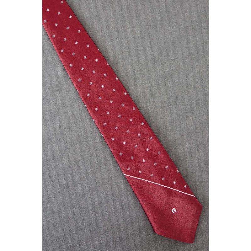 Polka Dot & One Stripe - Etienne Aigner Logo Tie