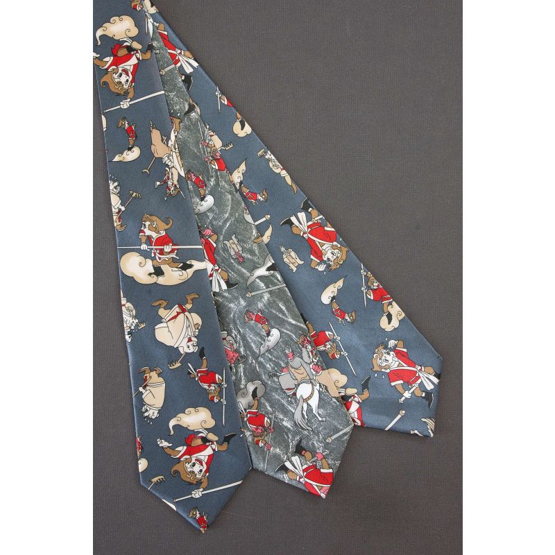 3 For $25 - Zhu Bajie - 1/2 Human 1/2 Pig Ties