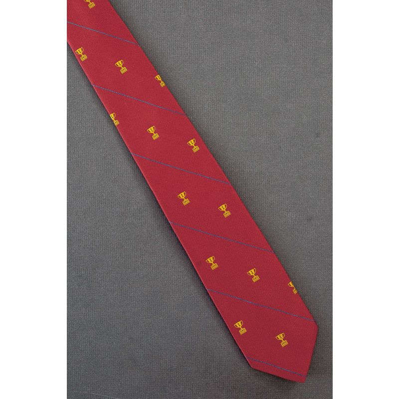 Number 1 Dad Trophy - Skinny Red Necktie