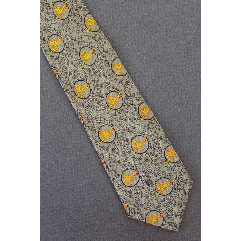 Pinup Girl With Pool Stick & Autograph Necktie