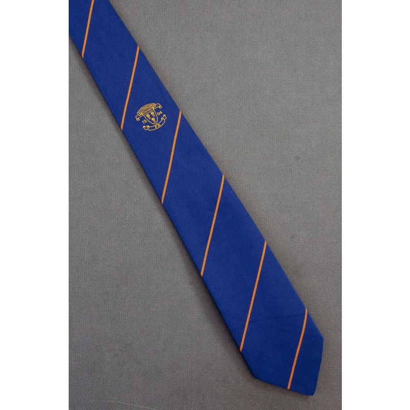 Altrincham Crest - Town in England Striped Tie