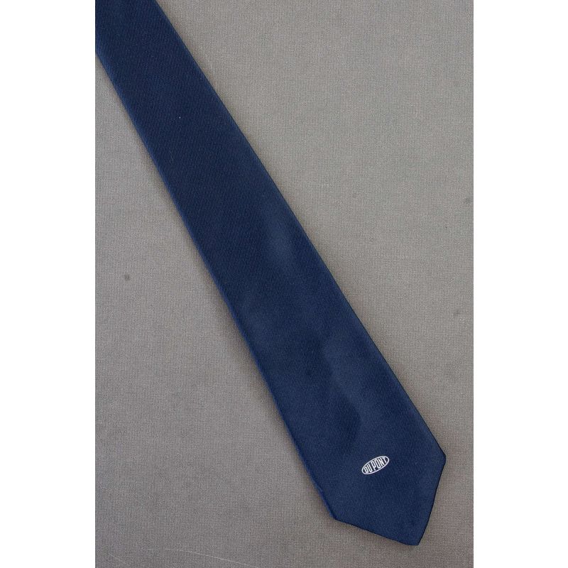 Dupont Company Logo - Navy Blue Necktie