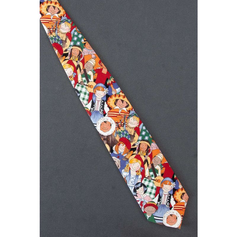 Children From Around The World - Cotton Tie