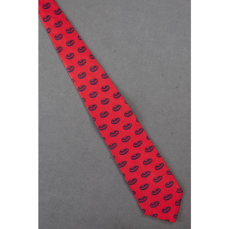 Ocean Spray Logo - Men's Red Silk Necktie