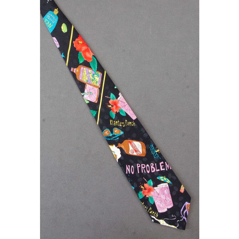 Planters Punch, Beer & Rum - Nicole Miller Tie