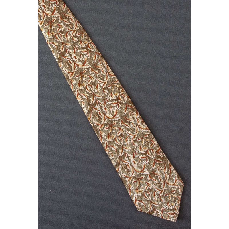 Golden Florentine Leaves - Joseph Abboud Necktie