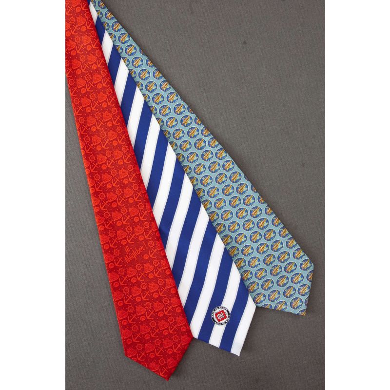3 For $30 - Narragensett Beer Nautical Neck Ties