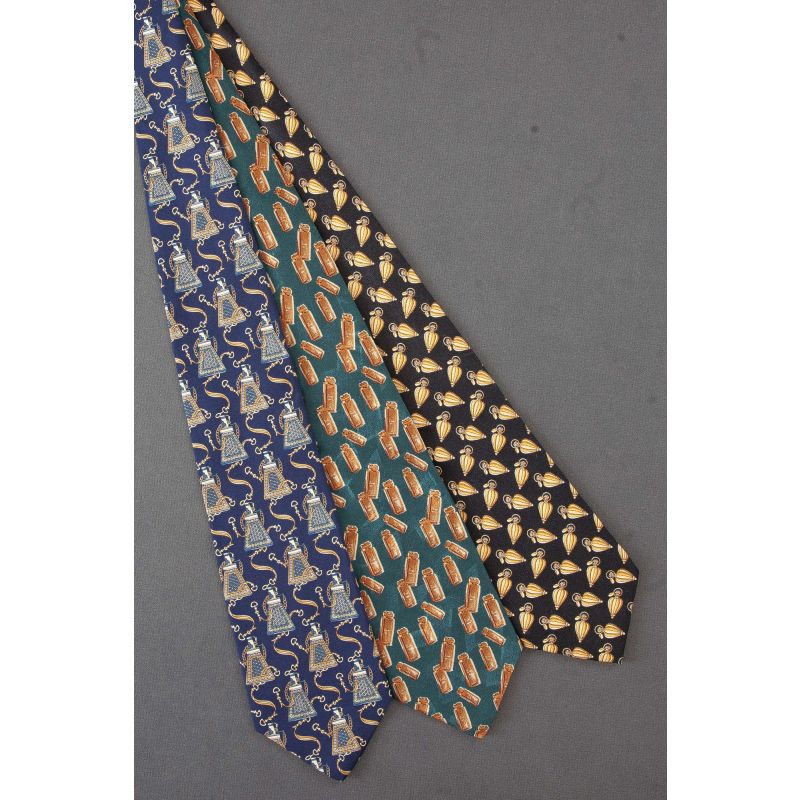 3 For $15 - Perfume Bottle Themed Neckties