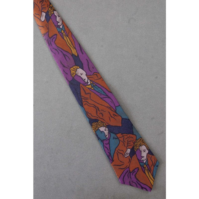 Dapper Men In Suit & Tie & Jacket - Silk Necktie