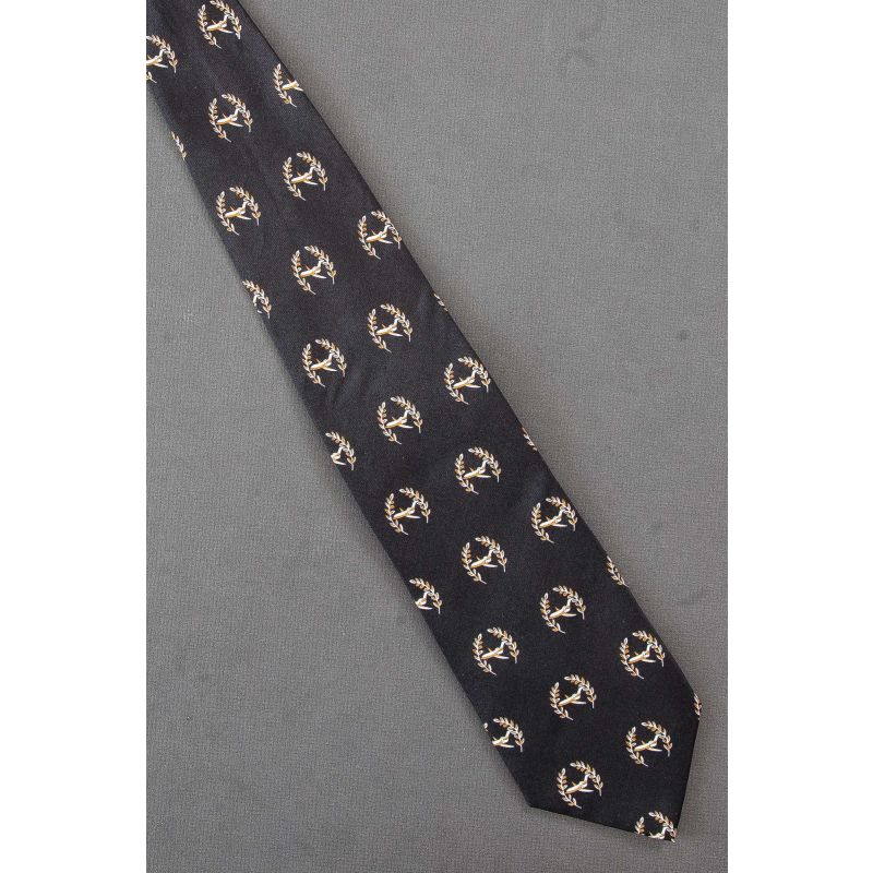 Laurels Around An Airplane - Aviation Necktie