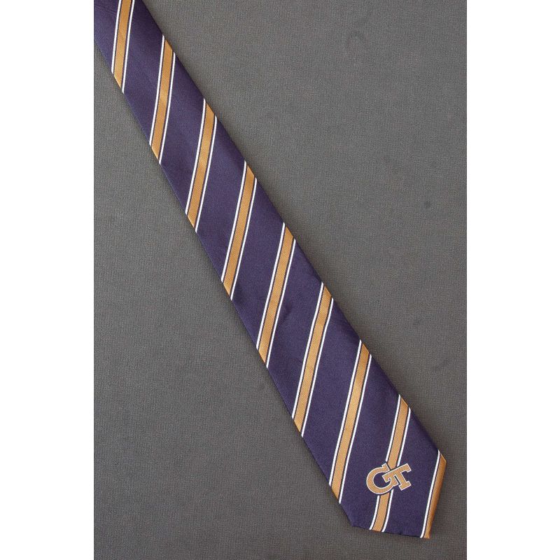 Georgia Tech University - Collegiate Stripe Necktie