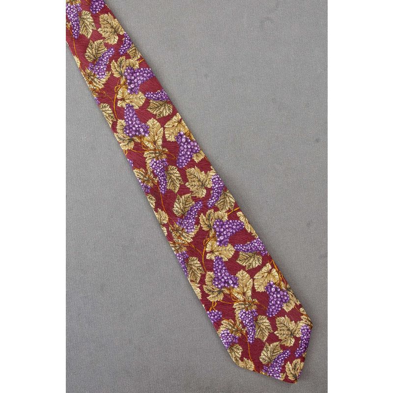 Red Grapes - Burgundy Robert Talbott Necktie