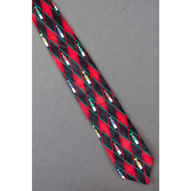 Colorful Nutcracker Toys - Silk Hallmark Necktie