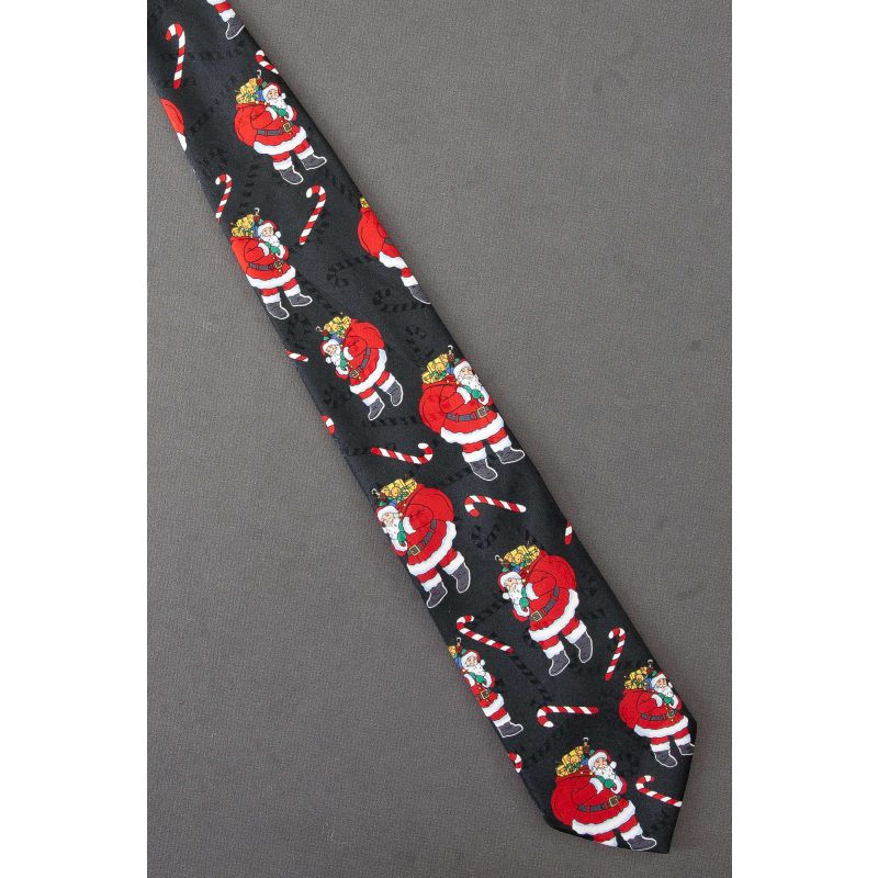 Santa Claus & Candy Canes - Christmas Tie