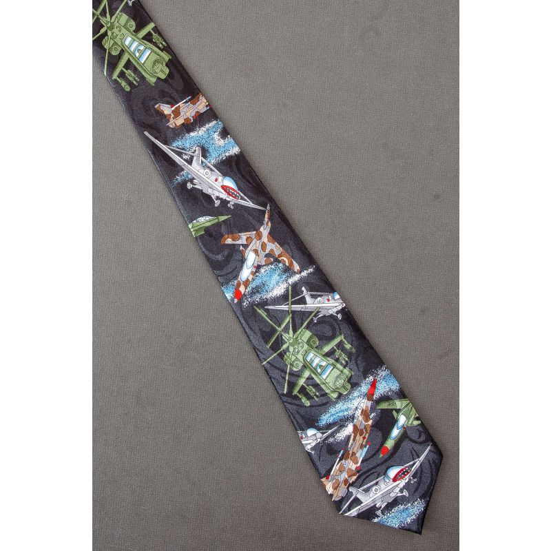 Jet Fighter Planes & Attack Helicopters Tie