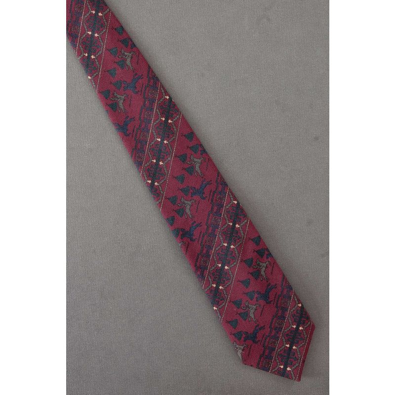 Native Americans on Horse & Teepees Tie