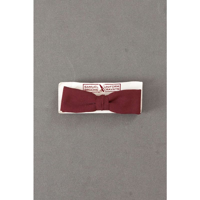 Burgundy Red Bow Tie - New Old Stock Bowtie