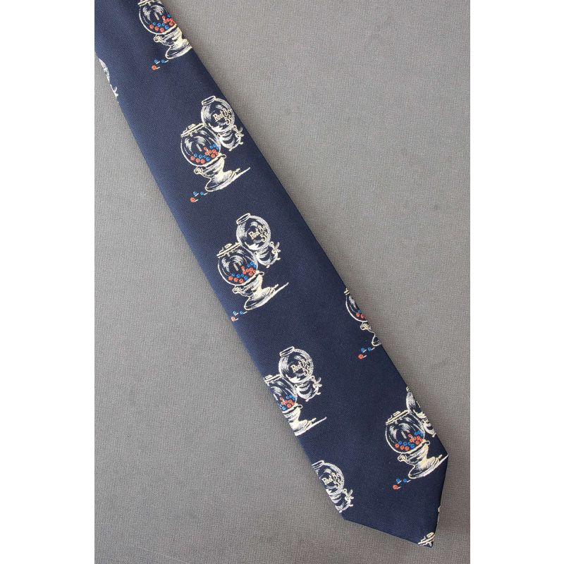 Gumball & Root Beer Machines - Navy Necktie