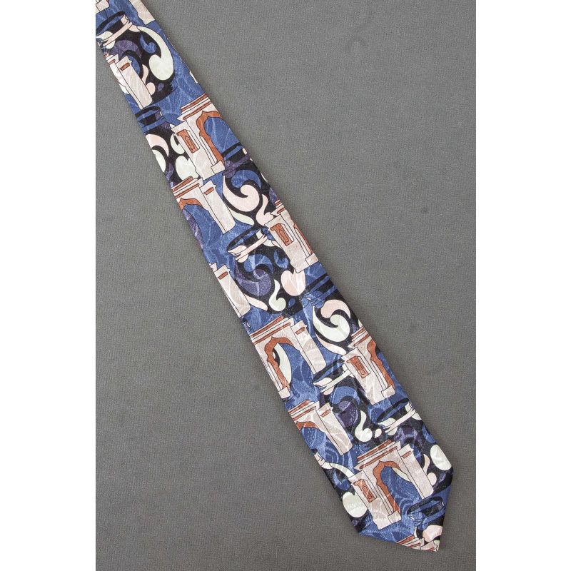 Middle Eastern Arch & Vase - Jacques Pierre Tie
