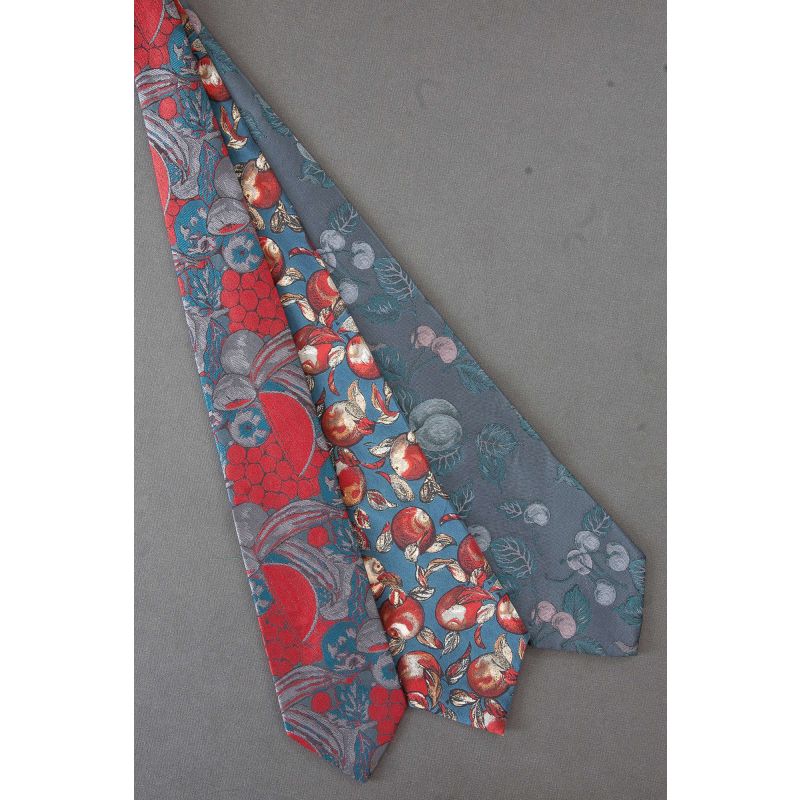 3 For $25 - Various Fruits - Men's Trio of Neckties