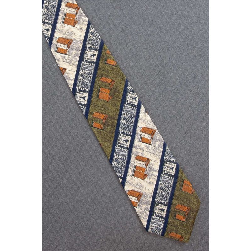 Windows By Design --- Silk Structure Necktie