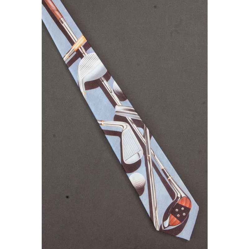Driver, Chipper & Putter - Ralph Marlin Golf Tie