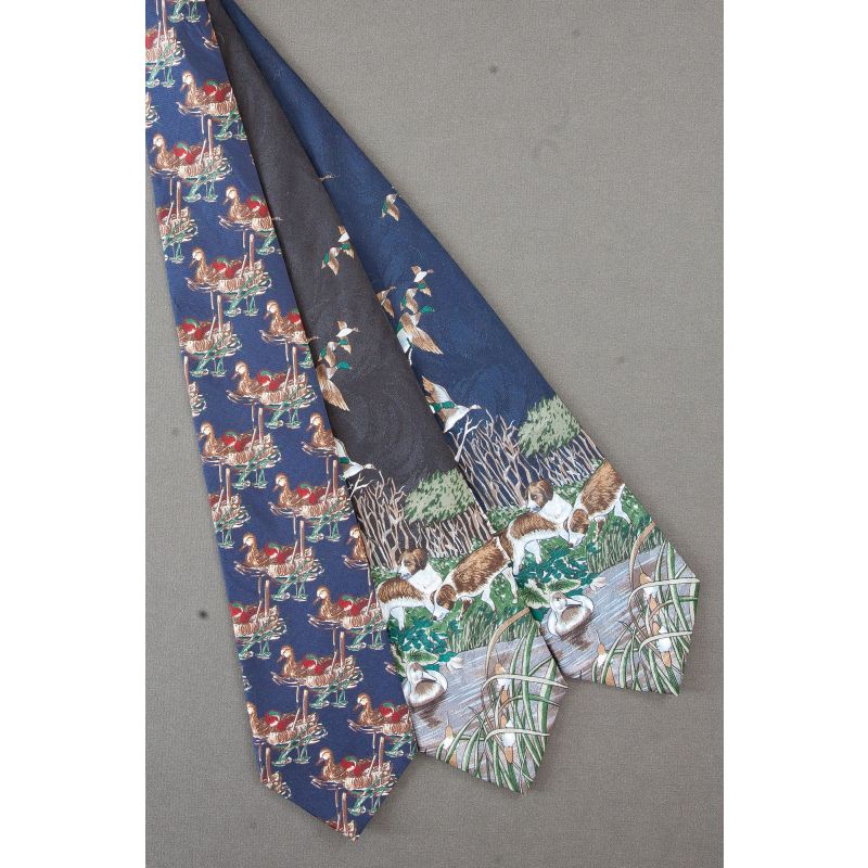 3 For $25 - Hunting Dogs & Ducks - Neck Ties