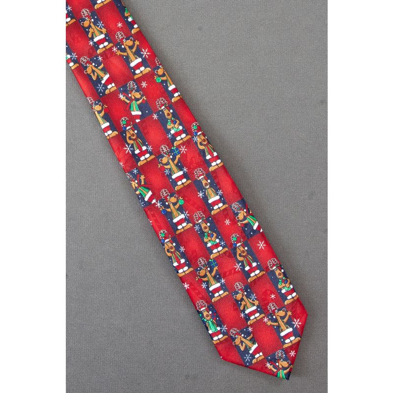 Christmas Ready Reindeer  - Brand New Necktie