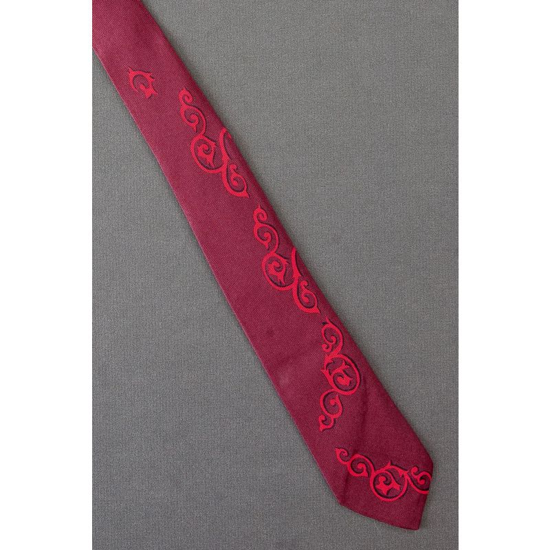 Limoges Design - 50's Narrow Silk Necktie
