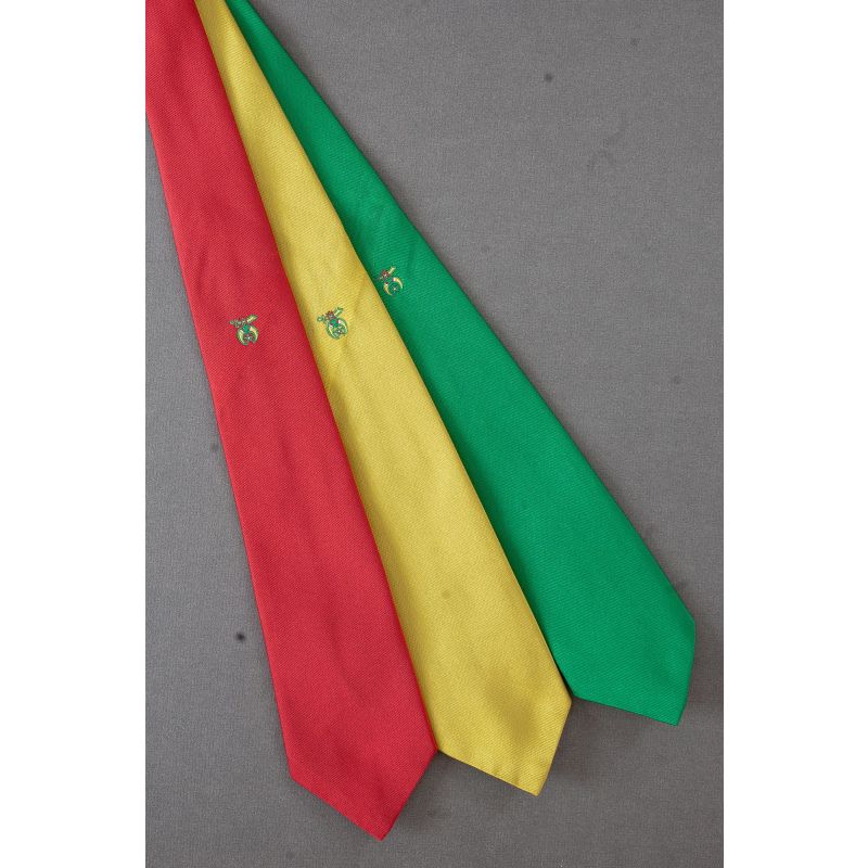 3 For $25 - Brand New Shriner Emblem Neckties