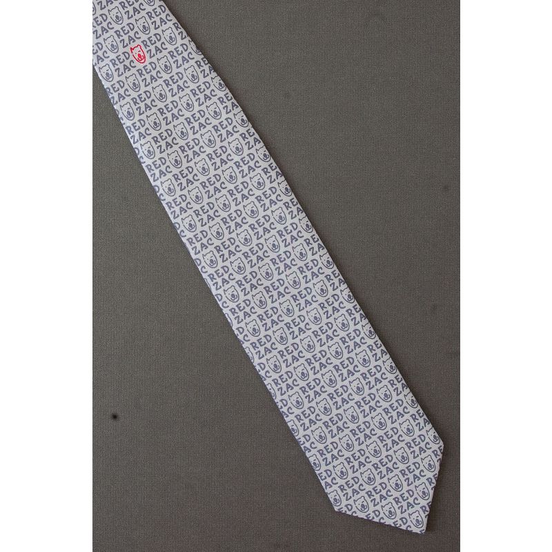 Red Zac Dog Logo - Silk Austria Company Tie