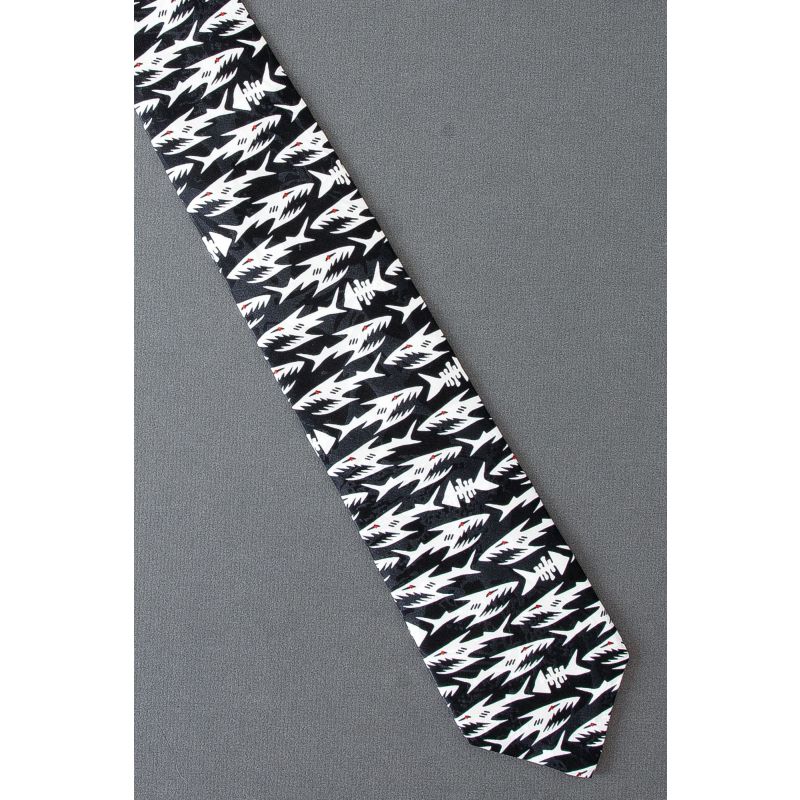 Lawyer Shark & Bait - Ralph Marlin Necktie