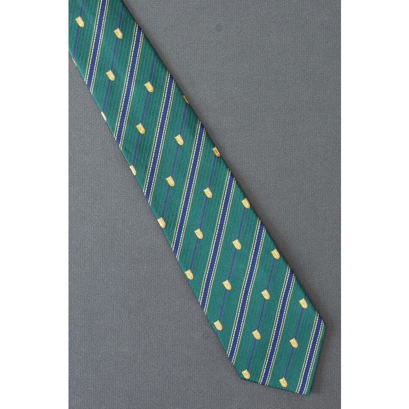 Seoul National University - Green Striped Necktie