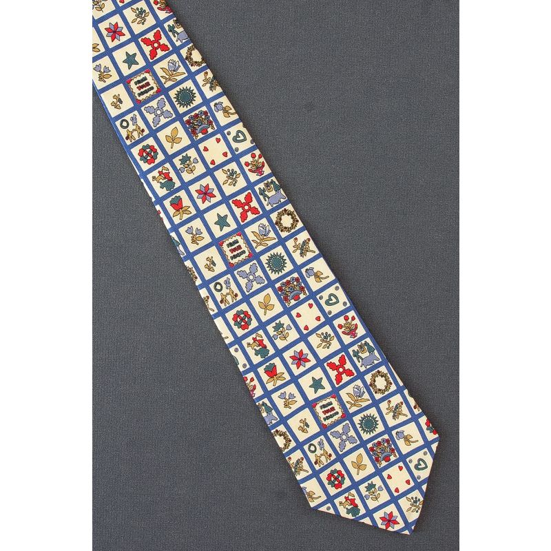 DIFFA - Symbol of Hope - Yellow Blocked Necktie