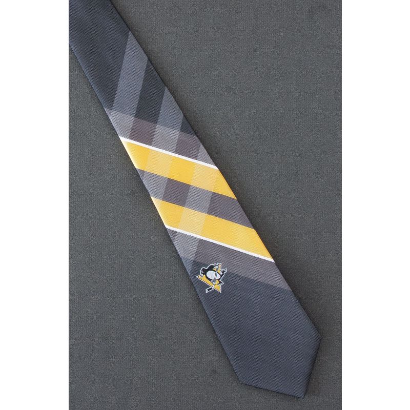 Pittsburgh Penguins WP Grid - NHL Hockey Necktie