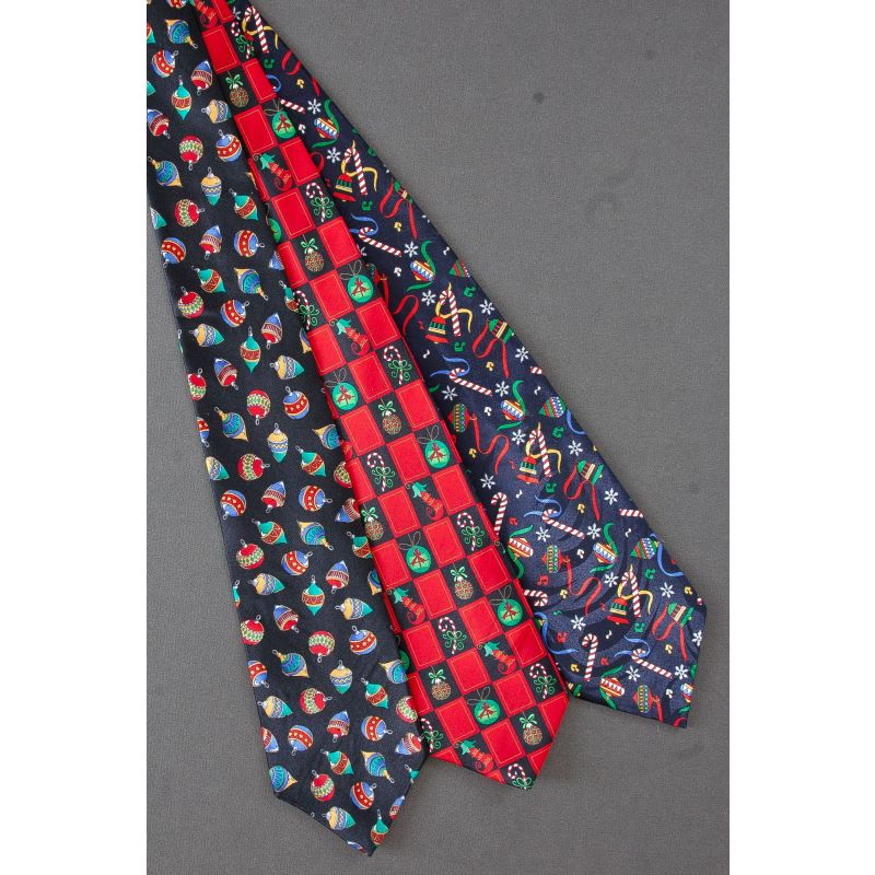 3 For $25 - Christmas Ornaments & More Ties