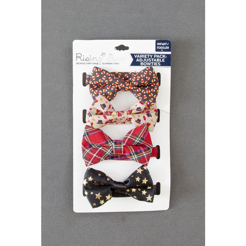 Infant or Toddler Variety Pack of New Bow Ties
