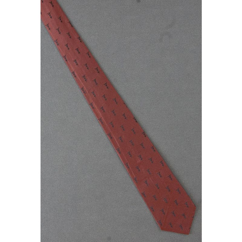 Exotic Fleur-de-Lis - 50's Skinny Bronzini Necktie