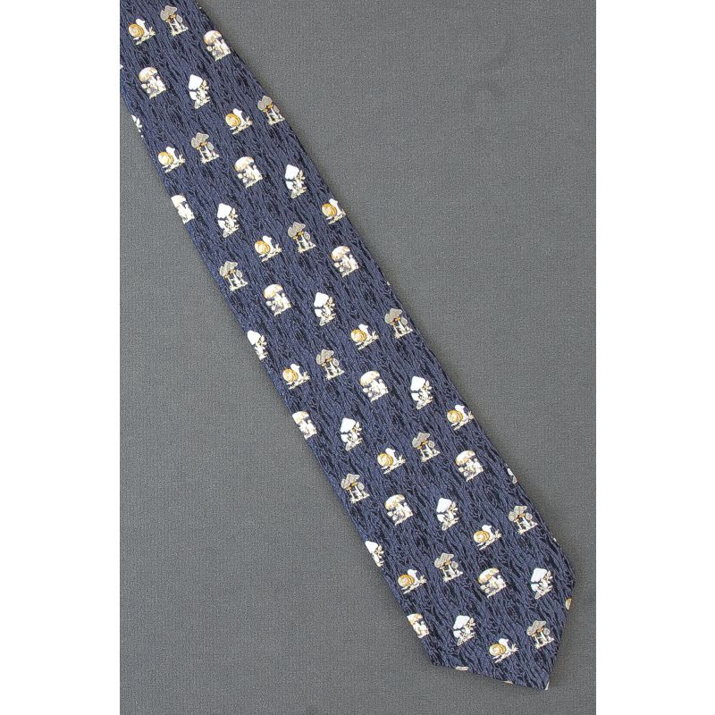 Snails & A Troup of Mushrooms - Necktie
