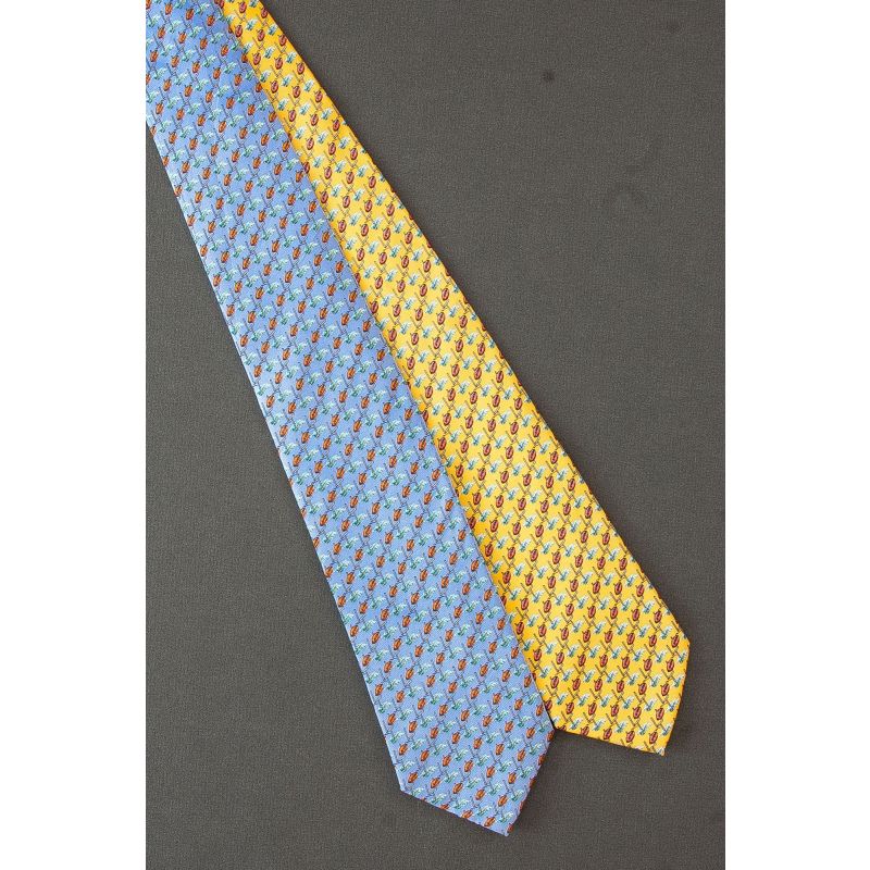 2 For $25 - Silk Chris Berman Football Neckties