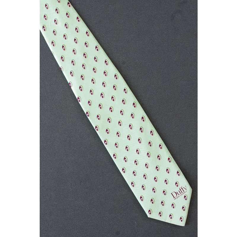 Duffy Health Center - Green Silk Necktie