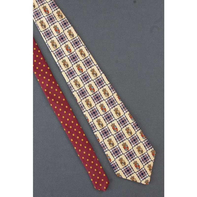 Tommy Hilfiger Crown & Crest Allover - Silk Tie