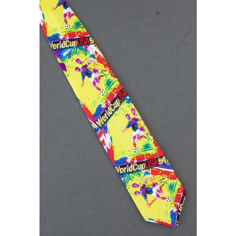 World Cup '94 Players - Peter Max Artist Necktie