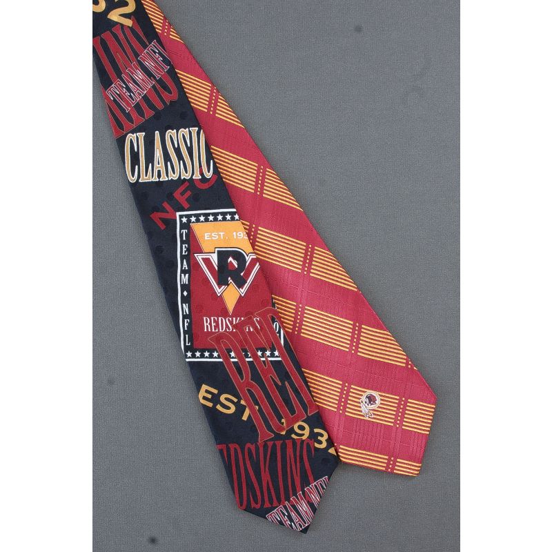 2 For $25 - Washington Redskins NFL Neckties