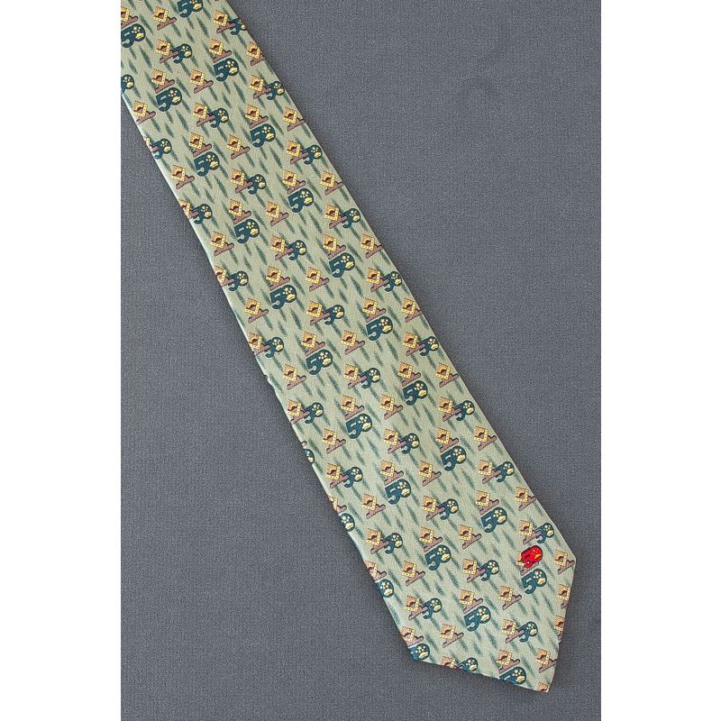 50th Anniversary Logo - Green Silk Necktie