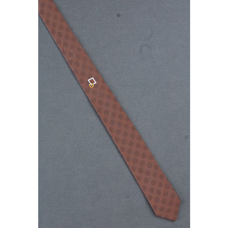 Square & Donut Flourish - 60s Skinny Polka Dot Tie